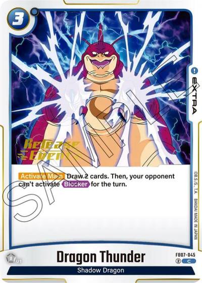 Dragon Thunder FB07-045 Wish For Shenron Release Event Cards Fusion World card
