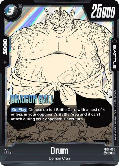 Drum FB06-105 Manga Booster 01 Fusion World card