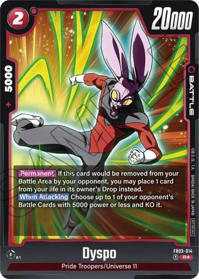 Dyspo Tournament Pack 03 FB03-014 Tournament and Championship Promos Fusion World card