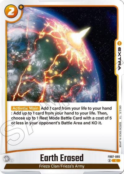 Earth Erased FB07-095 Wish For Shenron Fusion World card