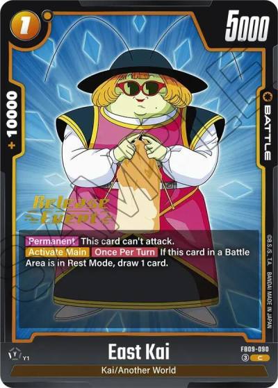 East Kai FB09-090 Dual Evolution Release Event Cards Fusion World card