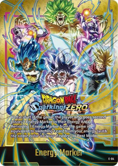 Energy Marker Dragon Ball Sparking ZERO E-04 Fusion World Promotion Cards and Packs Fusion World card