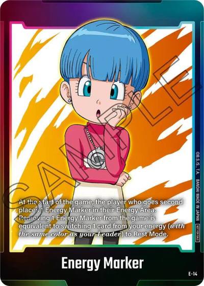 Energy Marker E-14 Fusion World Energy Markers Fusion World card