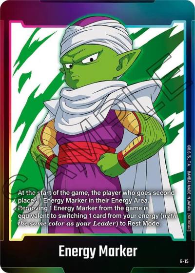 Energy Marker E-15 Fusion World Energy Markers Fusion World card