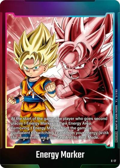 Energy Marker E-17 Fusion World Energy Markers Fusion World card