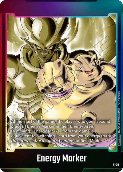 Energy Marker E-20 Fusion World Energy Markers Fusion World card