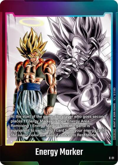 Energy Marker E-21 Fusion World Energy Markers Fusion World card
