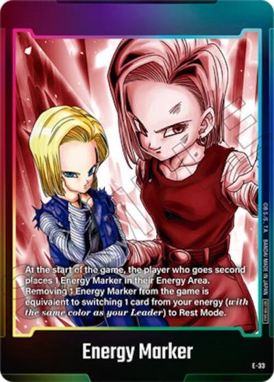 Energy Marker E-33 Fusion World Energy Markers Fusion World card