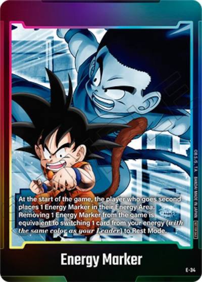 Energy Marker E-34 Fusion World Energy Markers Fusion World card