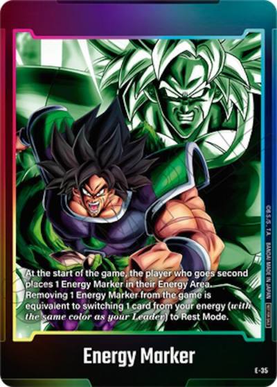 Energy Marker E-35 Fusion World Energy Markers Fusion World card