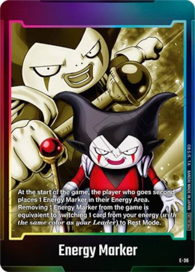 Energy Marker E-36 Fusion World Energy Markers Fusion World card