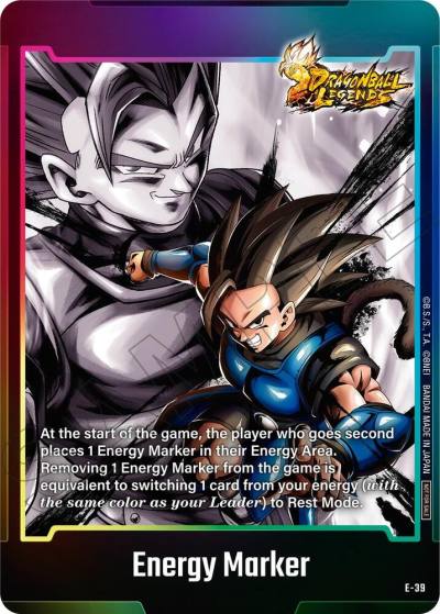 Energy Marker E-39 Fusion World Energy Markers Fusion World card