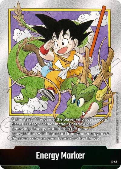 Energy Marker E-42 Fusion World Energy Markers Fusion World card
