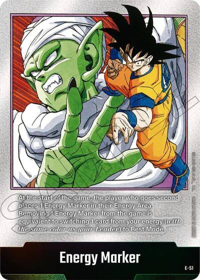Energy Marker E-51 Fusion World Energy Markers Fusion World card