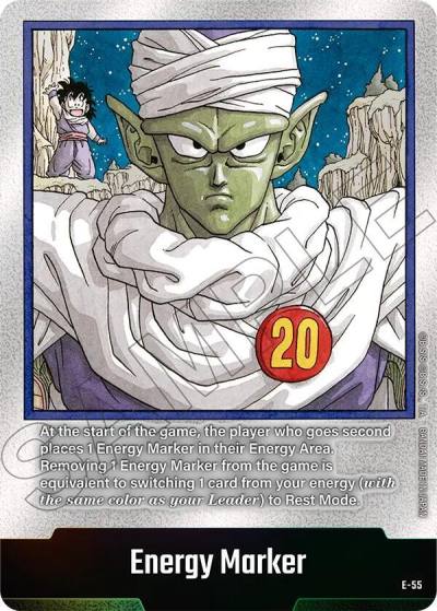 Energy Marker E-55 Fusion World Energy Markers Fusion World card