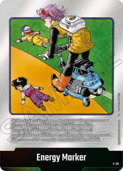 Energy Marker E-56 Fusion World Energy Markers Fusion World card