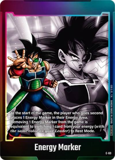 Energy Marker E-63 Fusion World Energy Markers Fusion World card