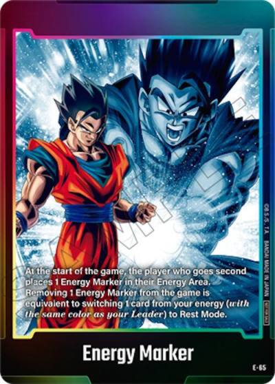 Energy Marker E-65 Fusion World Energy Markers Fusion World card