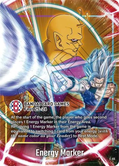 Energy Marker E-93 Fusion World Promotion Cards and Packs Fusion World card