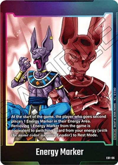 Energy Marker E01-06 Fusion World Energy Markers Fusion World card