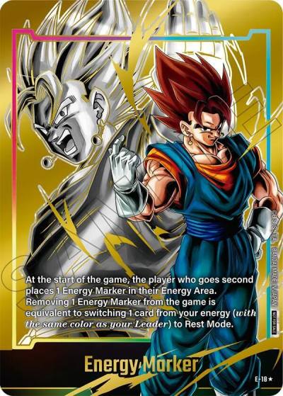 Energy Marker Gold E-18 Fusion World Energy Markers Fusion World card