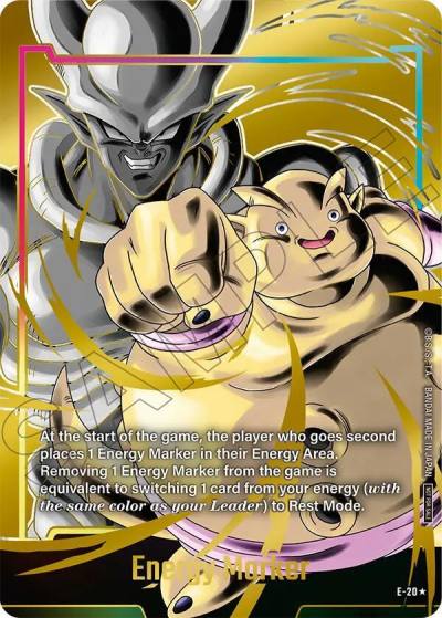 Energy Marker Gold E-20 Fusion World Energy Markers Fusion World card