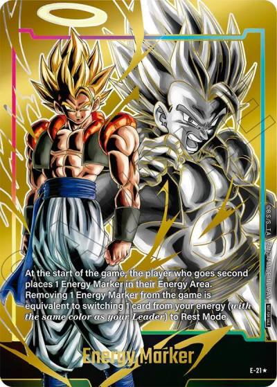 Energy Marker Gold E-21 Fusion World Energy Markers Fusion World card