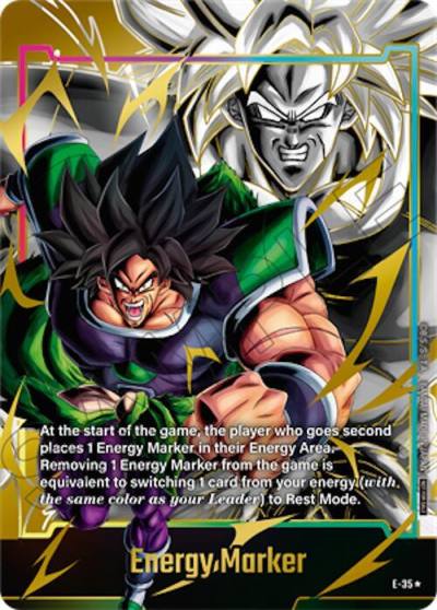 Energy Marker Gold E-35 Fusion World Energy Markers Fusion World card