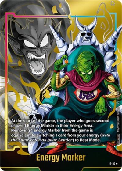 Energy Marker Gold E-37 Fusion World Energy Markers Fusion World card