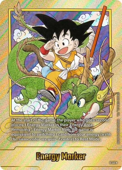 Energy Marker Gold E-42 Fusion World Energy Markers Fusion World card