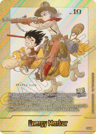 Energy Marker Gold E-43 Fusion World Energy Markers Fusion World card