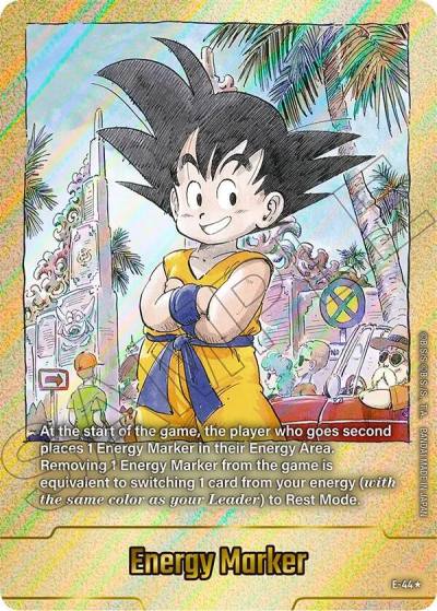 Energy Marker Gold E-44 Fusion World Energy Markers Fusion World card