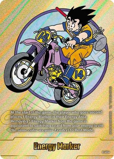 Energy Marker Gold E-49 Fusion World Energy Markers Fusion World card