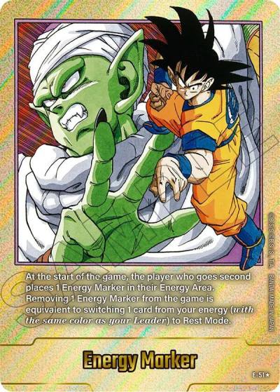 Energy Marker Gold E-51 Fusion World Energy Markers Fusion World card