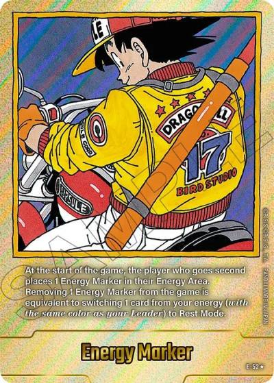 Energy Marker Gold E-52 Fusion World Energy Markers Fusion World card