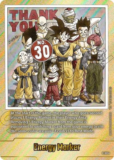 Energy Marker Gold E-60 Fusion World Energy Markers Fusion World card