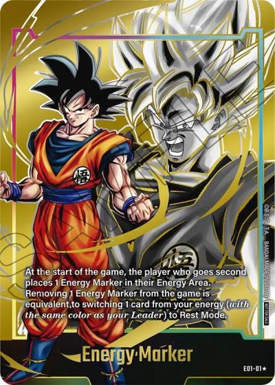 Energy Marker Gold E01-01 Fusion World Energy Markers Fusion World card