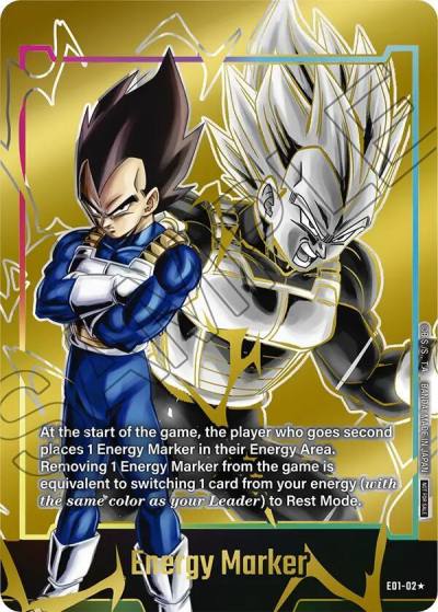 Energy Marker Gold E01-02 Fusion World Energy Markers Fusion World card