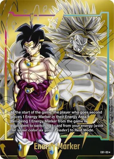 Energy Marker Gold E01-03 Fusion World Energy Markers Fusion World card