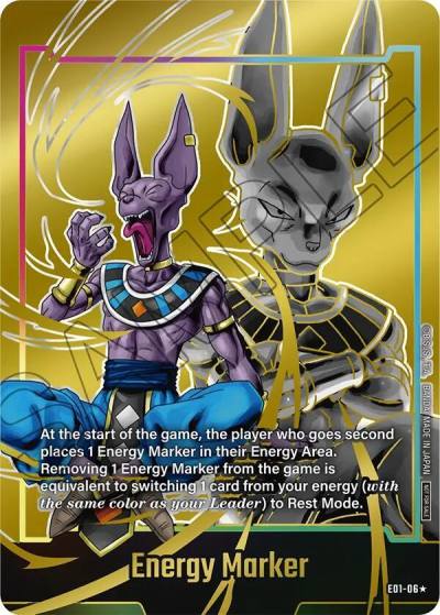 Energy Marker Gold E01-06 Fusion World Energy Markers Fusion World card