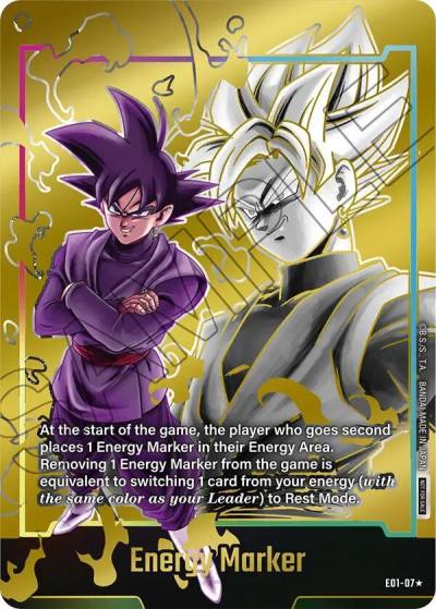 Energy Marker Gold E01-07 Fusion World Energy Markers Fusion World card