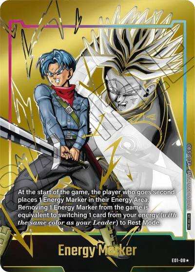 Energy Marker Gold E01-08 Fusion World Energy Markers Fusion World card