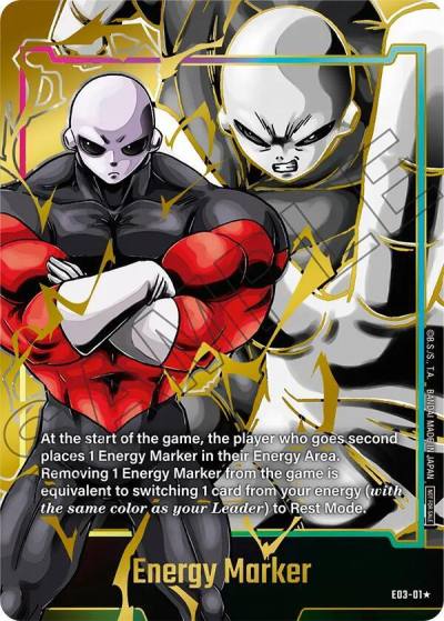 Energy Marker Gold E03-01 Fusion World Energy Markers Fusion World card
