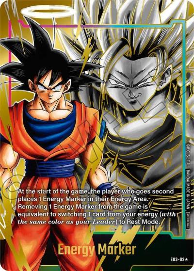 Energy Marker Gold E03-02 Fusion World Energy Markers Fusion World card