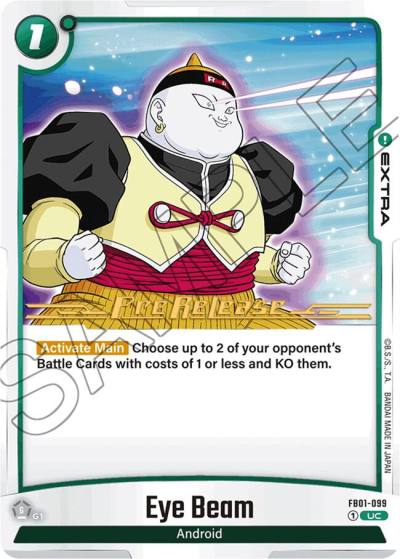 Eye Beam FB01-099 Awakened Pulse Pre-Release Cards Fusion World card