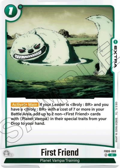 First Friend FB06-069 Rivals Clash Fusion World card