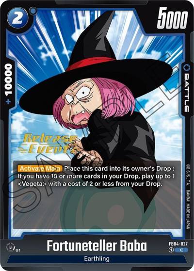 Fortuneteller Baba FB04-027 Ultra Limit Release Event Cards Fusion World card