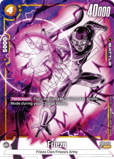 Frieza Alternate Art FB01-129 Awakened Pulse Fusion World card
