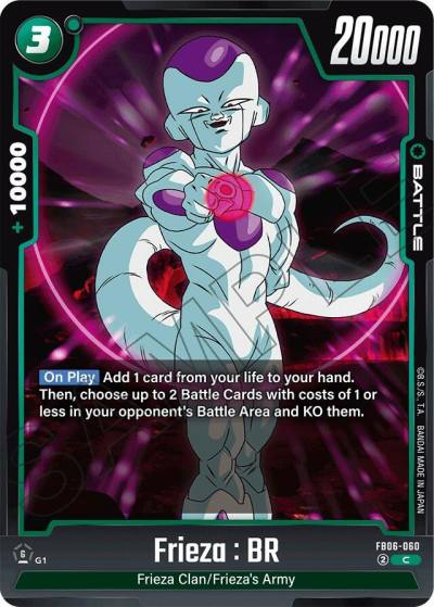 Frieza BR FB06-060 Rivals Clash Fusion World card