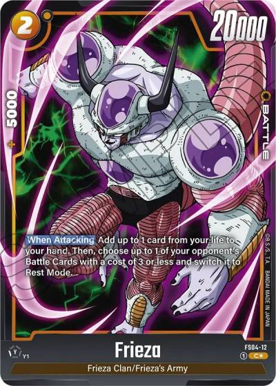 Frieza Bonus Pack Alternate Art FS04-12 Starter Deck 4: Frieza Fusion World card